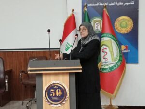 كلية طب المستنصرية تقيم محاضرة تثقيفية عن الأخلاق الحميدة و الإنسانية بالمهنة 