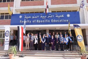 رئيس جامعة المنيا يفتتح عدة مشروعات تعليمية وإنتاجية ورقمية جديدة بكلية التربية النوعية 