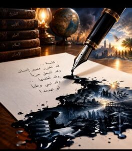 القلم أخطر من الرصاص…