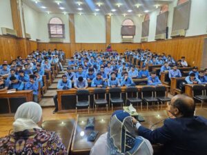 «المشروعات القومية».. رؤية لمستقبل أفضل في لقاء بإعلام المنوفية لقاء إعلامي لتعريف الشباب بإنجازات الدولة ودور المشروعات الكبرى في دعم التنمية وتحسين جودة الحياة