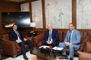 بحث رئيس هيئة المحطات النووية مستجدات تنفيذ مشروع المحطة النووية مع رئيس شركة «أتوم ستروي إكسبورت»