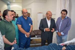 استجابة فورية.. محافظ السويس يستجيب لاستغاثة سيدة عبر السوشيال ميديا ويوجه بفحص حالتها وعلاجها بالمجمع الطبي