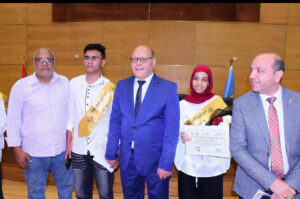 محافظ سوهاج ورئيس الجامعة يشهدان حفل تكريم أوائل الثانوية العامة والأزهرية