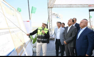 رئيس الوزراء يتفقد مشروع الخط الأول من شبكة القطار الكهربائي السريع «السخنة – العلمين – مطروح»