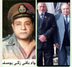 اللواء باقى زكى يوسف مبتكر مدافع المياه التى أزالت خط بارليف