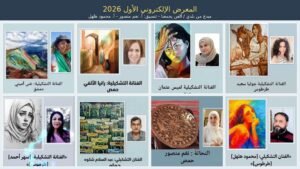 افتتاح المعرض الإلكتروني الأول “مبدع من بلدي.”