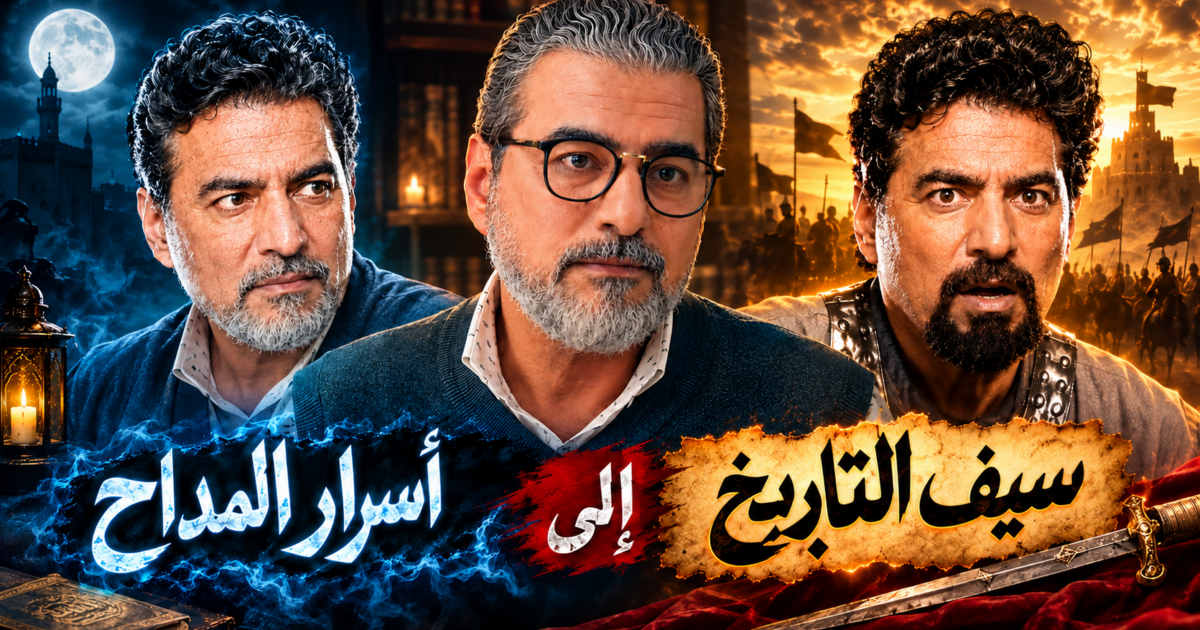 من سيف التاريخ إلى أسرار المداح