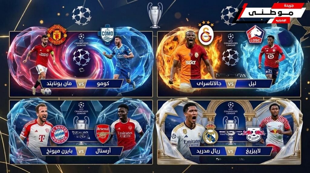 حصاد نتائج دورى الأبطال