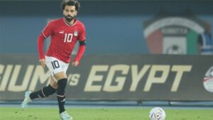 محمد صلاح افضل لاعب في مبارة مصر وبلجيكا الودية