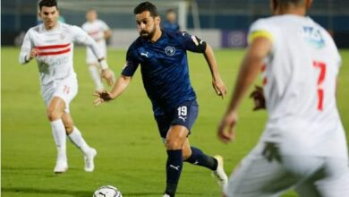 عبد الله السعيد خارج قائمة بيراميدز فى مواجهة الزمالك اليوم