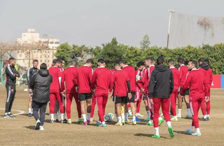 الأهلي يخوض تدريباته استعدادًا للهلال السودانى بدوري أبطال إفريقيا