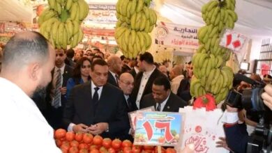 وزيرا التنمية المحلية والتربية والتعليم يتفقدان معرض " أهلاً رمضان " بمدينة دمنهور