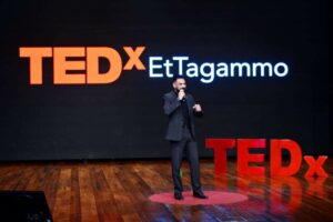 دكتور محمد القائد يشعل مؤتمر TEDxEtTagmmo