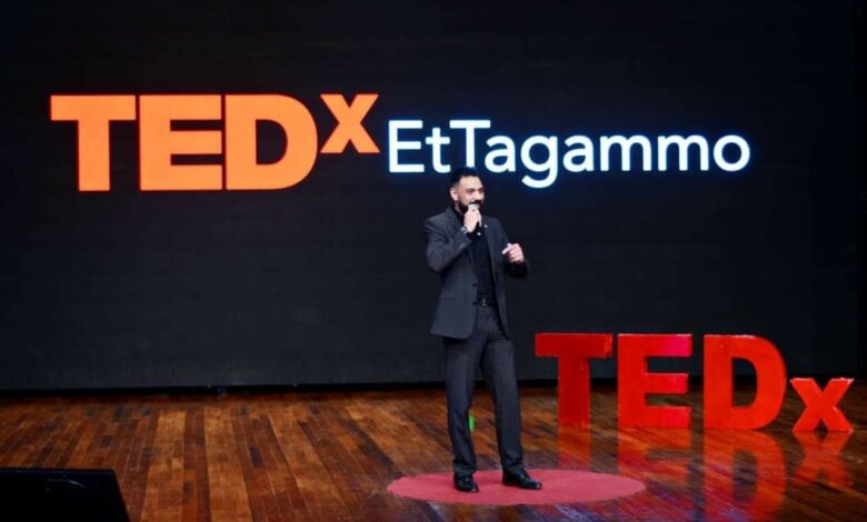 دكتور محمد القائد يشعل مؤتمر TEDxEtTagmmo