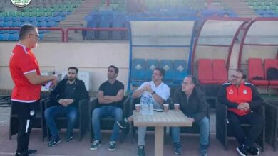 فيتوريا يؤازر المنتخب الأولمبي قبل مواجهة زامبيا