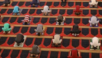 الأوقاف توجه المساجد بالصلاة على النبى لمدة خمس دقائق عقب صلاة الجمعة المقبلة