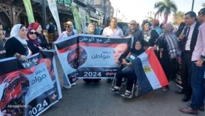 بالصور : حملة مواطن بمحافظة بورسعيد تشارك في جمعة دعم فلسطين
