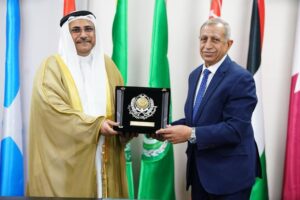 رئيس البرلمان العربي يعقد لقاءا مفتوحا مع طلبة الأكاديمية العربية للعلوم والتكنولوجيا والنقل البحري
