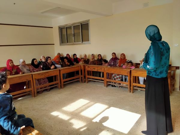 مجلس القومى للمرأه ينظم سلسلة من الدورات التدريبية لتمكين سيدات قرى مبادرة حياة كريمة اقتصادياً.