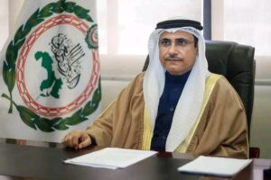 رئيس البرلمان العربي يعزي المملكة العربية السعودية فى حادث سقوط طائرة مقاتلة واستشهاد طاقهما