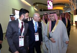 الأمير تركي بن محمد بن ناصر بن عبد العزيز آل سعود يدشن معرض بيوتي وورلد السعودية 2024  