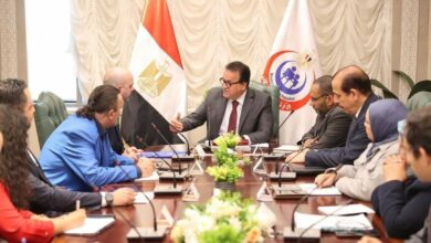 وزير الصحة يستقبل رئيس بعثة الأمم المتحدة للهجرة بالقاهرة