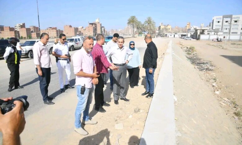 محافظ الغربية يتابع استمرار الأعمال بكورنيش المحلة الجديد المتنفس الحضاري والمحور المروري الهام بقلعة الصناعة المصرية