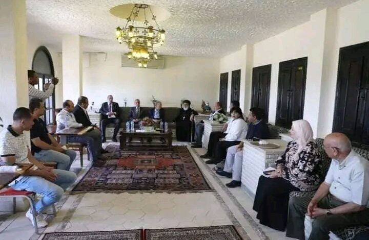 محافظ المنيا يتفقد دير السيدة العذراءللوقوف على الإجراءات الأمنية