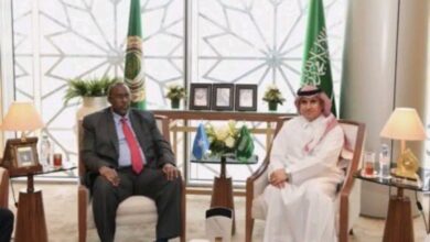 السفير علي عبدي أواري يبحث مع مندوب السعودية لدى جامعة الدول العربية سبل تعزيز التعاون المشترك