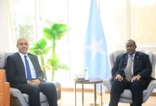 "سفير الصومال" لدى مصر يلتقي مبعوث رئيس بلاده للتهنئة بعيد الاستقلال