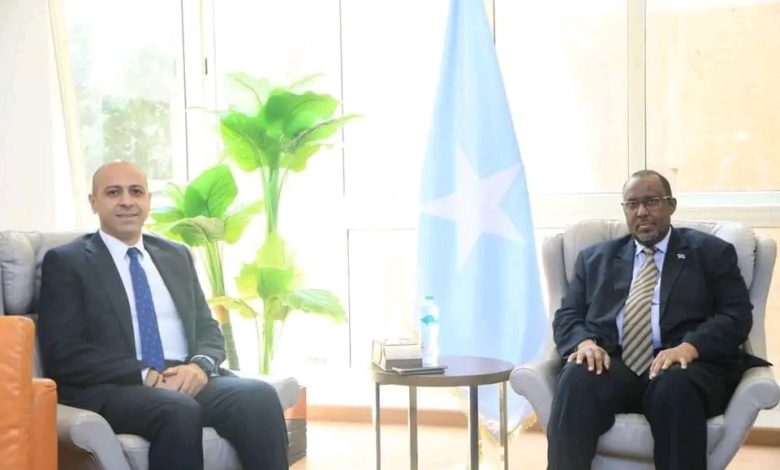 "سفير الصومال" لدى مصر يلتقي مبعوث رئيس بلاده للتهنئة بعيد الاستقلال