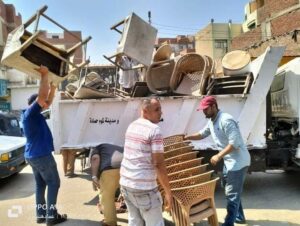 محافظ البحيرة..جهودمبذولة للنهوض بالمستوى الحضاري والجمالي نفذت الوحدات المحليةحملات رفع 1711 حالة إشغال مخالف