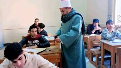 ختام امتحانات النقل الثانوي للفصل الدراسي الأول بمنطقة الشرقية الأزهرية