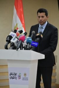 المؤتمر الصحفي للإعلان عن الاستعدادات النهائية لمعرض “بيزنس يا شباب”