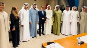 في إطار زيارته الحالية لدولة الإمارات العربية المتحدة 