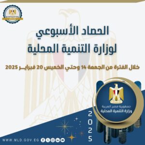 بالإنفوجراف “التنمية المحلية × أسبوع”