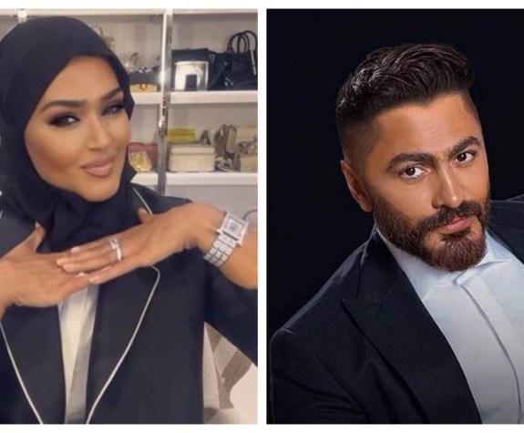 رسالة تامر حسني لوعد السعودية بعد اعتزالها وارتدائها الحجاب !