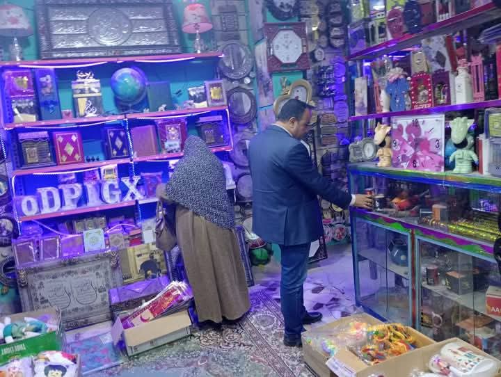 حملات التفتيش على محال بيع الألعاب النارية