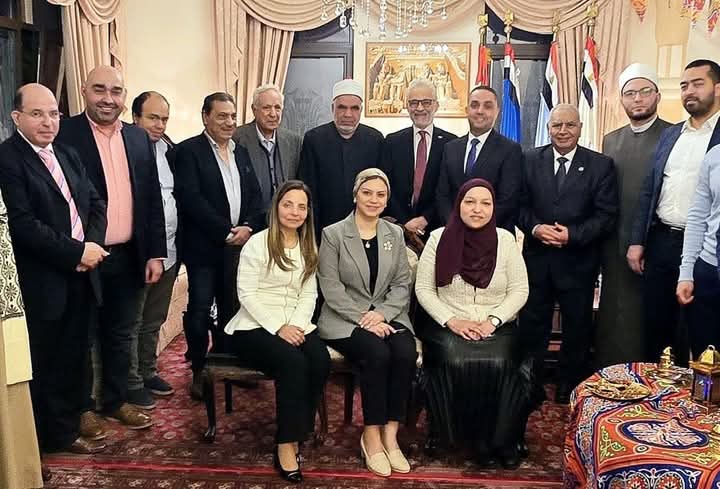 افطار رمضانى وليلة من ليالى الف ليلة وليلة بمقر ملحق الدفاع المصرى برومانيا