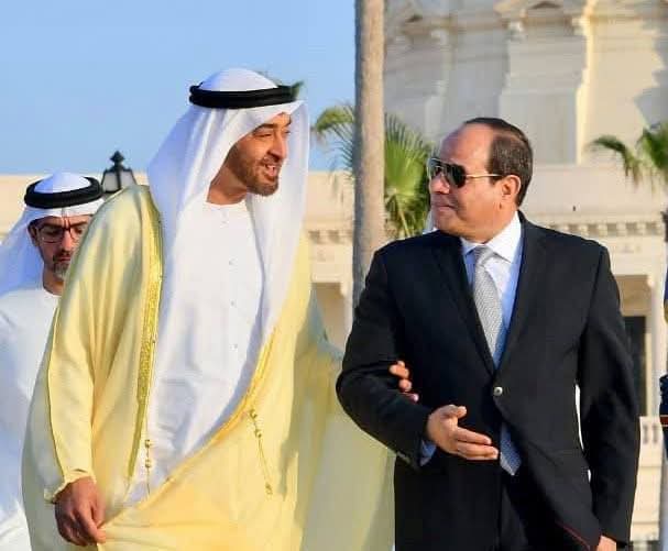 الرئيس السيسى يستقبل الشيخ ” محمد بن زايد ” رئيس دولة الإمارات العربية المتحدة