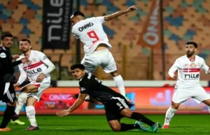 زمالك بيسيرو يفك شفرة التعادلات بثلاثية أمام انبي ويصعد للثالث
