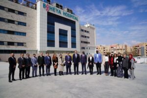السبكى  وسفير رواندا يزوران مستشفى بهية الشيخ زايد لتعزيز السياحة العلاجية