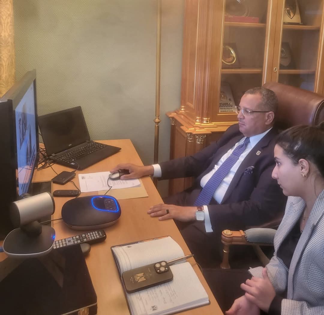 محافظ جنوب سيناء يلتقي مدير شركة CWL-Personal في ألمانيا