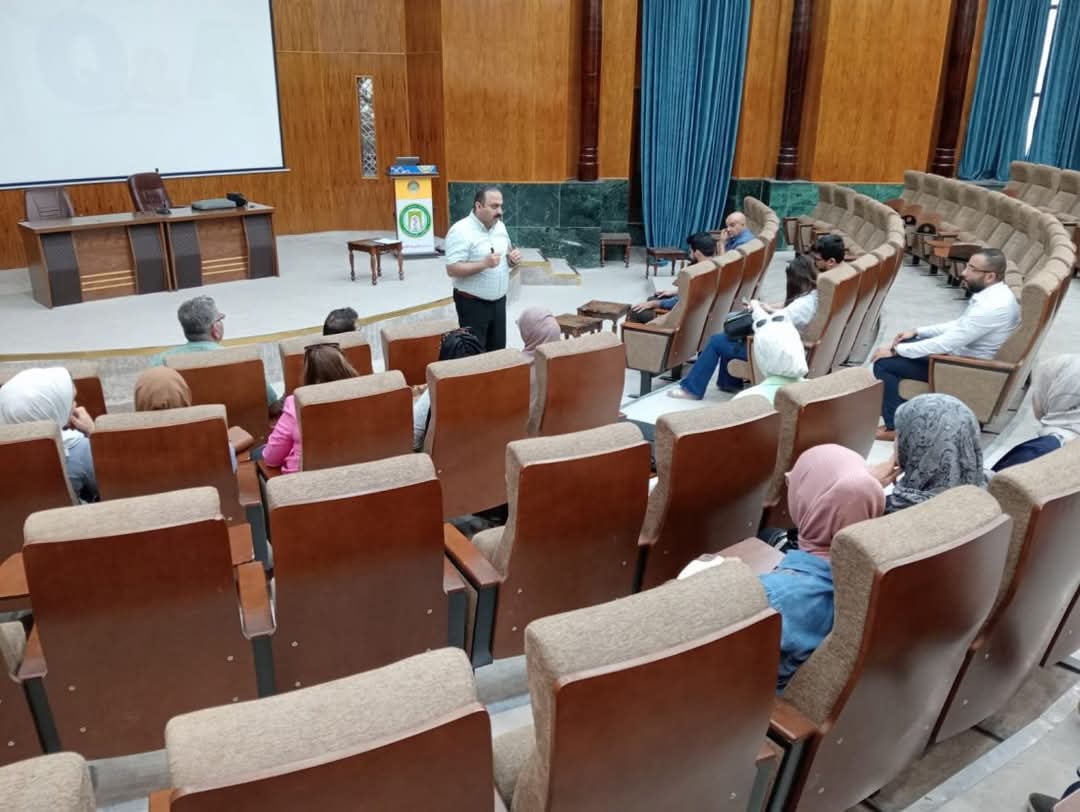 ضمن برنامج تطوير مهارات البحث العلمي ، كلية طب المستنصرية تقيم ورشة عمل عن الطريقة العلمية لاختيار المجلة العلمية المناسبة لنشر البحث العلمي