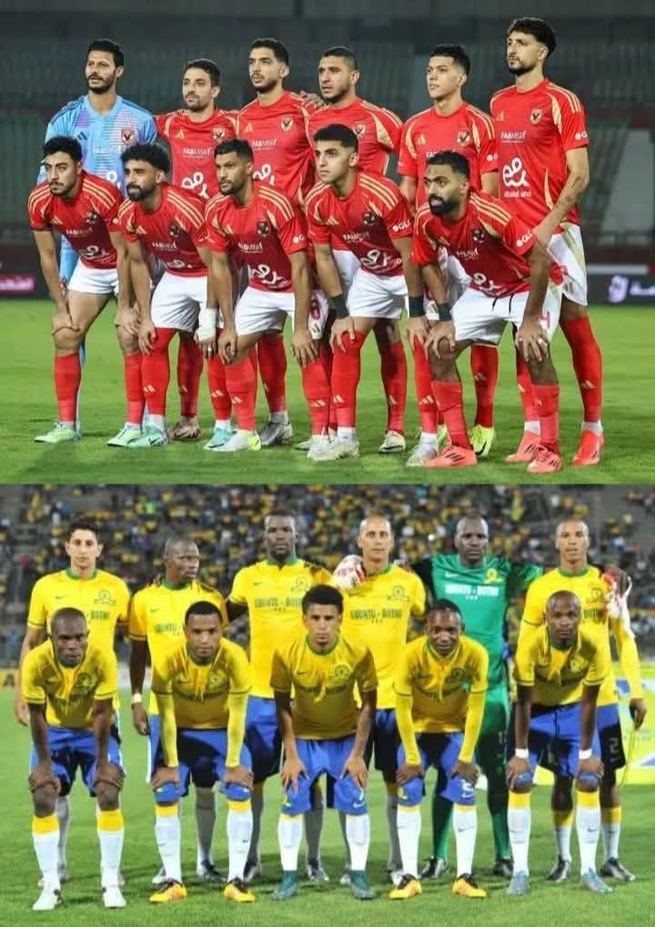 ٧ مساء اليوم..الأهلي وصن داونز والتوقعات فوز جيش مصر الرياضي الذي لا يقهر.
