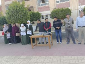 فعاليات يوم الوفاء بمركز شباب عزالدين ومدرسة عزالدين الاعدادية
