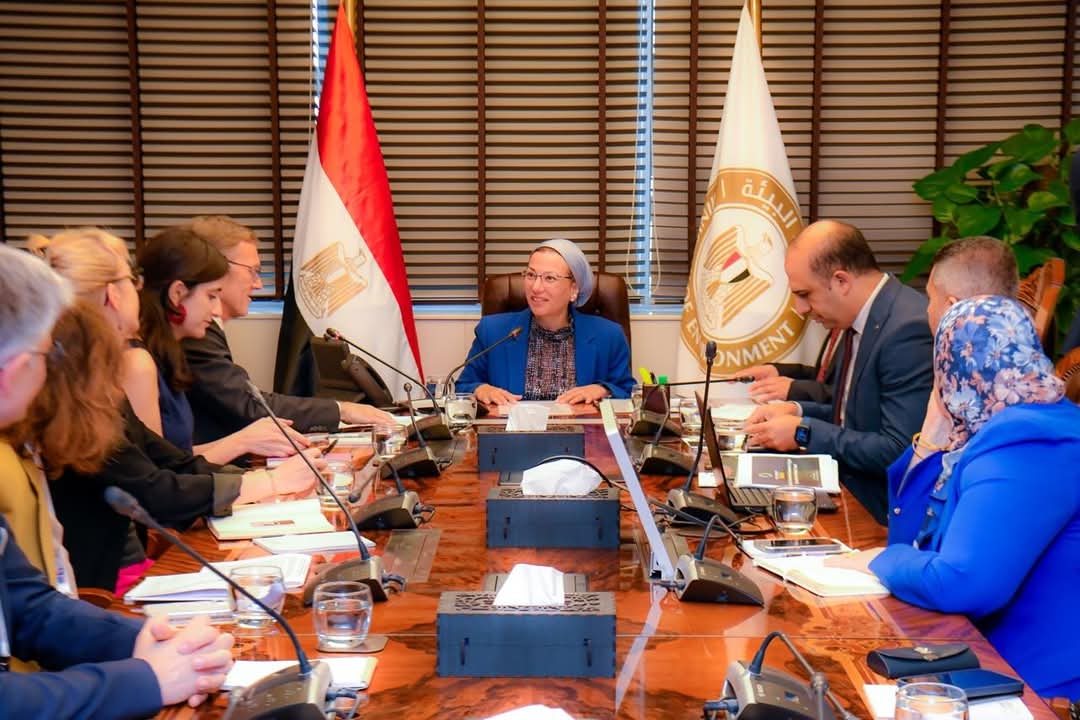 وزيرة البيئة تلتقي وفد جمعية أرباب رجال الأعمال الفرنسية “ميديف الدولية” MEDEF