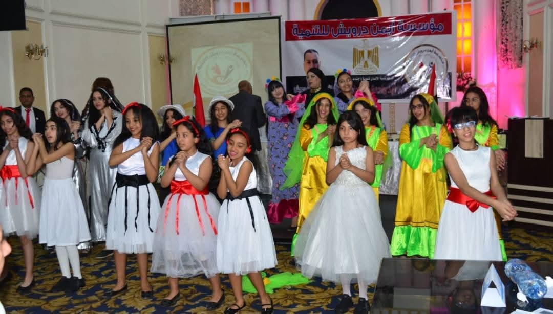 مؤسسة أيمن درويش للتنمية تنظم حفلاً كبيراً  للأيتام وذوي الاحتياجات الخاصة 