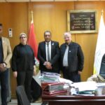 وفد من مؤسسة أيمن درويش للتنمية يزور مديرية الصحة بالإسكندرية للتعاون المشترك وبحث مشاكل المواطنين 