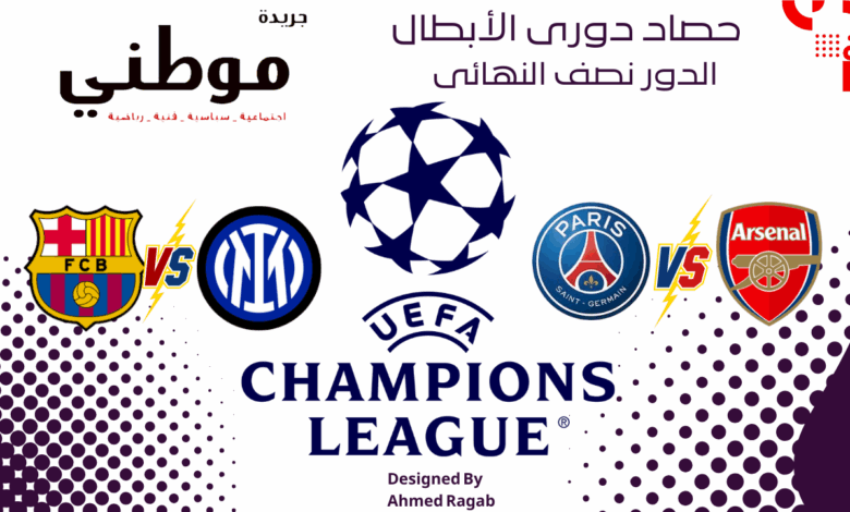 حصاد ذهاب نصف نهائي دورى الأبطال و الكل لديه الفرصه قائمه